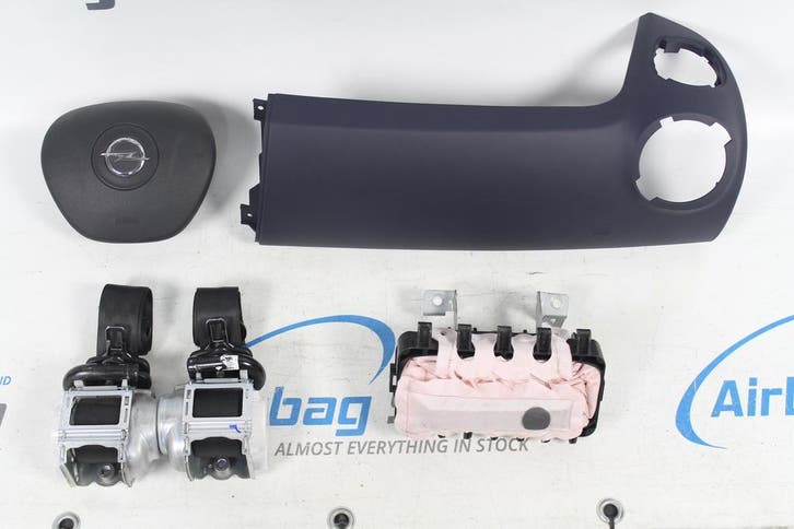 AIRBAG SET – PANEEL BLAUW OPEL VIVARO (2014-2019), Auto-onderdelen, Dashboard en Schakelaars, Gebruikt, Opel