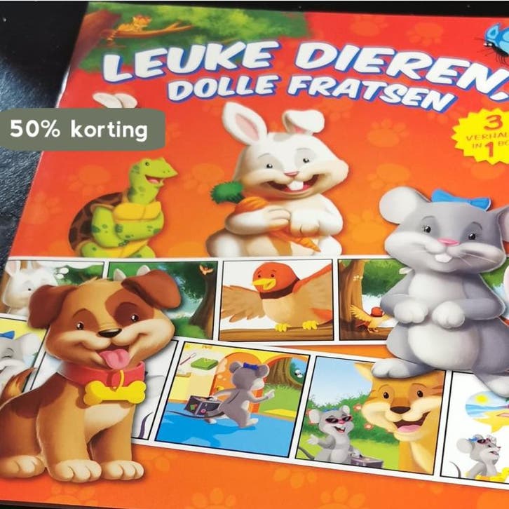 Mijn lieve dieren stripboek 9789461953636, Livres, Livres pour enfants | 0 an et plus, Envoi
