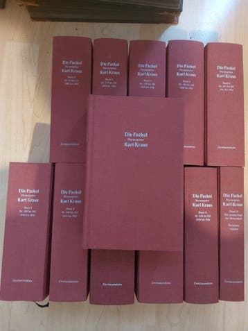 Karl Kraus - Die Fackel - 1968-1976