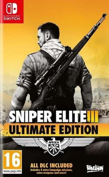 Sniper Elite III Ultimate Edition (Buitenlands Doosje), Ophalen of Verzenden, Zo goed als nieuw
