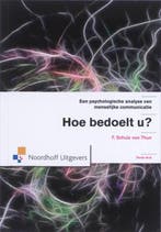 Hoe bedoelt u? 9789001706265 F. Schulz von Thun, Verzenden, Zo goed als nieuw, F. Schulz von Thun