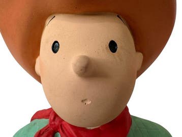 Buste Leblon Delienne - Tintin en Amérique - 15 cm - 1988