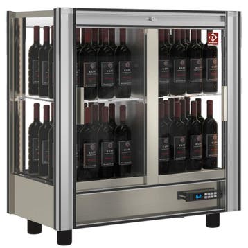 Wijnkoelvitrine | Doorgeefsysteem | 216L (64x 75cl) |, Verzenden, Nieuw in verpakking
