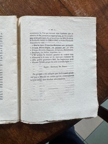 Document - Conseil général du Var - Chemin de fer de