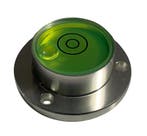 Ronde waterpas in aluminium behuizing (30x20x11 mm, zilver), Bricolage & Construction, Verzenden