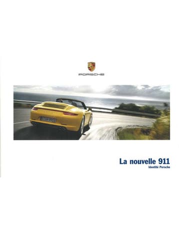 2014 PORSCHE 911 CARRERA HARDCOVER BROCHURE FRANS, Ophalen of Verzenden, Nieuw
