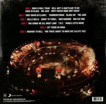 AC/DC - Live at River Plate 3 LPs red vinyl, mint &, Nieuw in verpakking