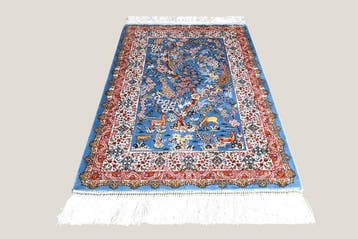 Arbre de Vie en Soie - Tapis - 90 cm - 60 cm - État, Maison & Meubles, Ameublement | Tapis & Moquettes