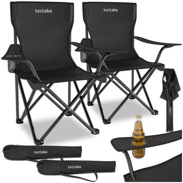 Kampeerstoelen Gil - Set van 2, Caravans en Kamperen, Verzenden, Nieuw