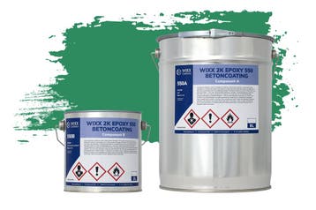 Wixx 2K Epoxy 550 Betonverf RAL 6024 | Verkeersgroen 10L, Verzenden, Nieuw