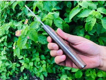 Keukenmes - Chefs knife - Gevouwen staal, hout - Noord