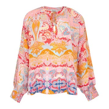 Princess goes Hollywood • roze zijden paisley tuniek • 36, Princess goes Hollywood, Verzenden, Nieuw, Roze