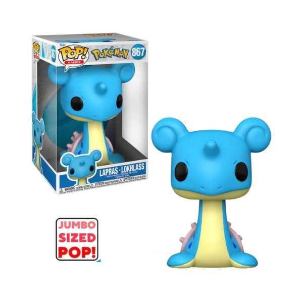 Funko Pop!  Pokémon - Lapras (10-inch) #867 Jumbo 25CM, Collections, Jouets miniatures, Envoi