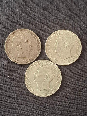 Roemenië. Silver Coin Collection: 25,000 Lei & Two 500 Lei