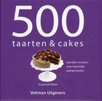 500 taarten & cakes 9789048301331 Susannah Blake, Boeken, Verzenden, Zo goed als nieuw, Susannah Blake