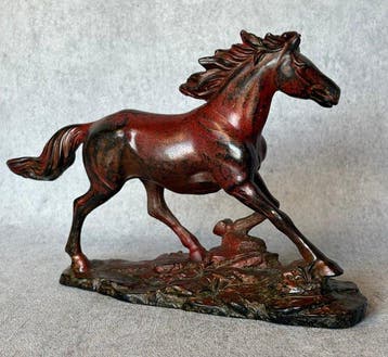Beeld, Paard - 14.5 cm - Brons
