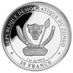Congo. 20 Francs 2025 – Prehistoric II: Megalodon – 1 oz