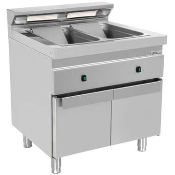 Friet-Warmhouder | 700 SERIE | 2x 1/1 GN | 30°C/90°C | 3kW, Verzenden, Nieuw in verpakking
