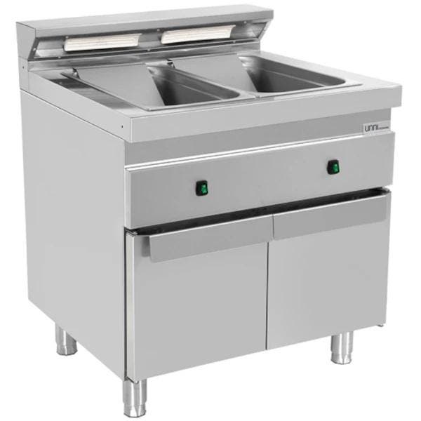 Friet-Warmhouder | 700 SERIE | 2x 1/1 GN | 30°C/90°C | 3kW, Zakelijke goederen, Horeca | Keukenapparatuur, Nieuw in verpakking