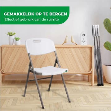 MaxxGarden klapstoelen set - vouwstoel tuinstoel opvouwba..., Tuin en Terras, Ophalen of Verzenden, Nieuw