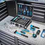 Datona 154-delige gereedschapskoffer met schokabsorberende, Ophalen of Verzenden, Nieuw