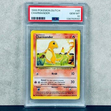 Pokémon Graded card - CHARMANDER #46 - Pokémon - PSA 10
