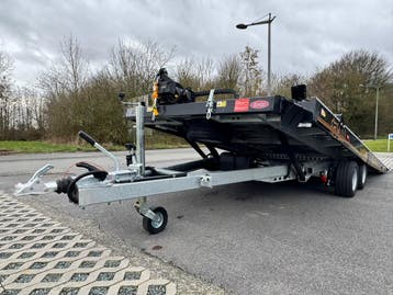 TA-NO Autotransporter 3000kg | Elek. Kantelbaar + Lier, Auto diversen, Ophalen, Nieuw