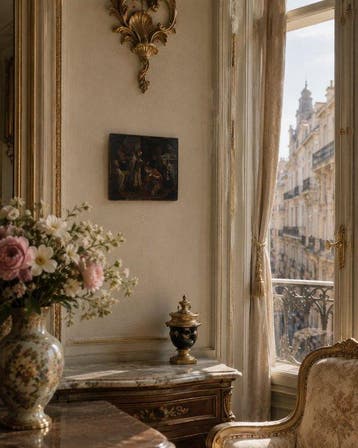 Escuela Barroca Europea (XVIII) - La coronación, Antiek en Kunst