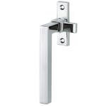 Raamboom Met sluitplaat links Kare glans chroom