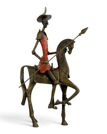Salvador Dali (1904-1989) - after - sculptuur, Don Quixote