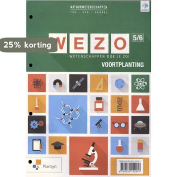 WEZO Wetenschappen doe je zo 5/6 handel: Voortplanting, Verzenden, Zo goed als nieuw, Raven Berckmoes Maarten Sanne