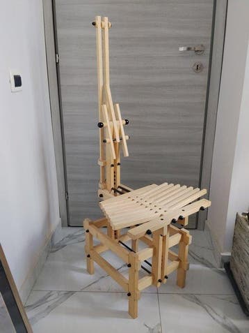 Anacleto Spazzapan - Stoel - Hout - stoel