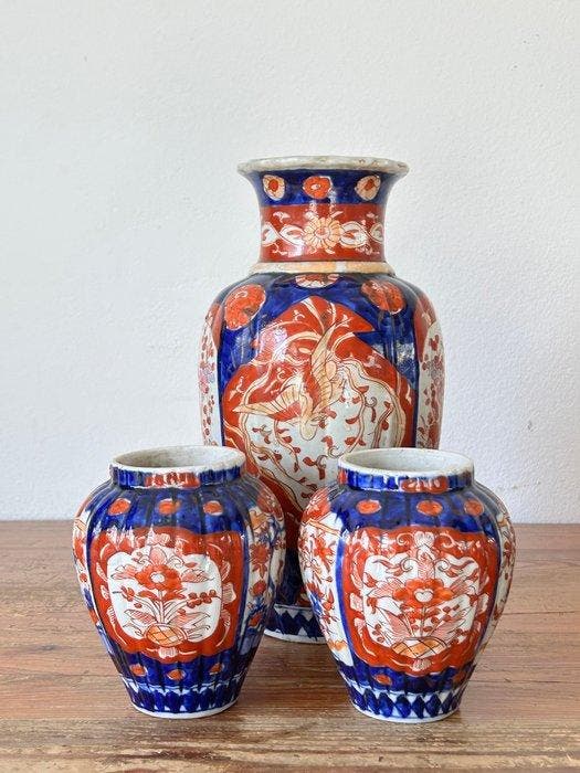 Vase - Porcelaine - Japon - Période Meiji (1868–1912) -, Antiek en Kunst, Antiek | Overige Antiek