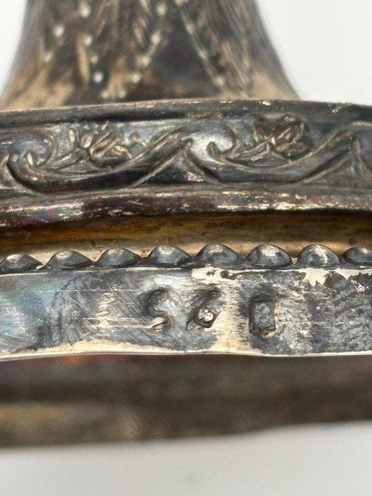 Kelk - antiek zilver, Napels, 19e eeuw, Antiek en Kunst, Antiek | Zilver en Goud