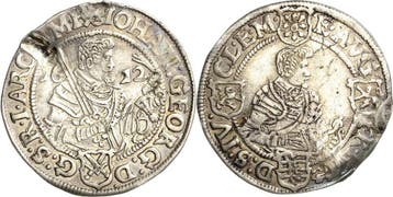 1/4 taler, daalder 1612, Sachsen-kurlinie ab 1547 (albert..., Verzenden