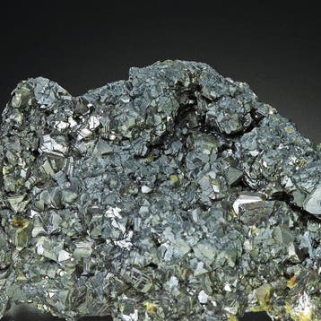 Or du musée CLEIOPHANE avec galène et quartz provenant de la