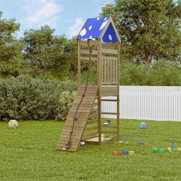vidaXL Speelhuis geïmpregneerd grenenhout, Verzenden