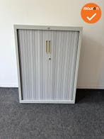 Schaffenburg roldeurkast - 105x80x45 - Witgrijs, Ophalen of Verzenden, Kast