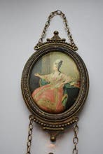 Fotolijst- antieken Italiaanse fotokader om op te hangen met