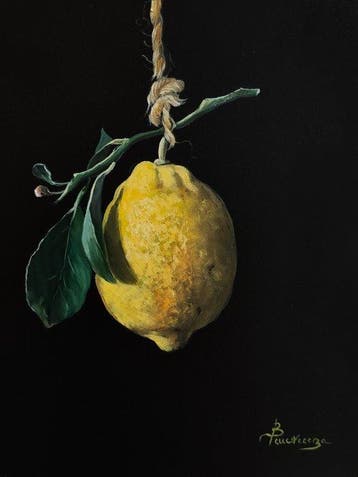 Franco Bencivenga (1953) - Limone appeso