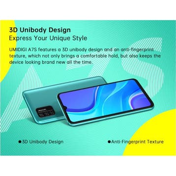 A7S Smartphone Peacock Green - Unlocked SIM Free - 2 GB RAM, Verzenden