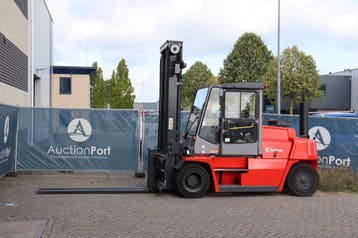 Veiling: Heftruck Kalmar DCE80-6 Diesel 8000kg 4.5m 2009, Ophalen