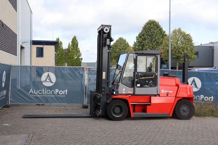 Veiling: Heftruck Kalmar DCE80-6 Diesel 8000kg 4.5m 2009, Zakelijke goederen, Machines en Bouw | Heftrucks en Intern transport