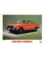 1980 DATSUN CHERRY BROCHURE NEDERLANDS, Nieuw