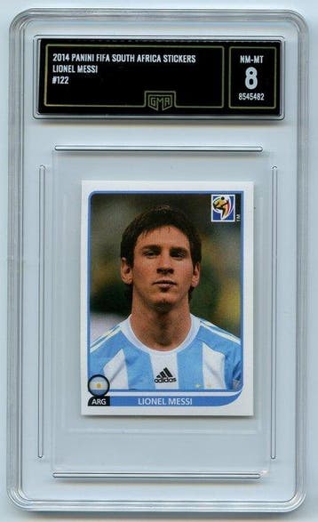 Panini - Lot of 2 - World Cup - 2010 & 2014 - GMA 8 - Lionel, Nieuw