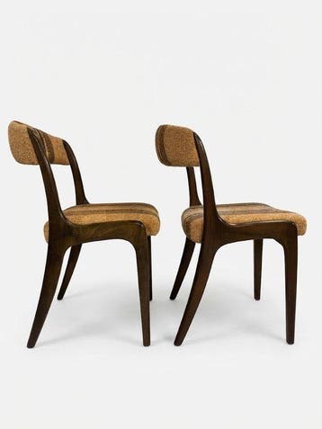 Stoel - Gondels - Hout - Paar vintage stoelen