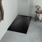 vidaXL Douchebak 90x80 cm SMC zwart, Verzenden, Nieuw
