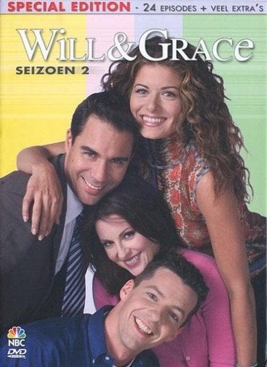 Will and grace seizoen 2 (dvd tweedehands film), Cd's en Dvd's, Dvd's | Actie, Ophalen of Verzenden