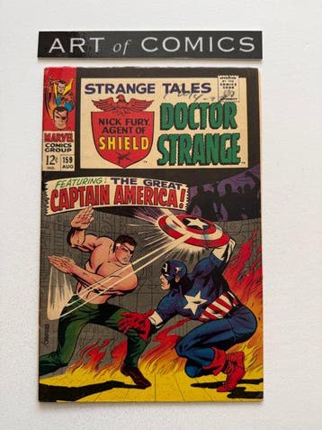 Strange Tales #159, #166 - 1st Appearance Of Val - Origin
