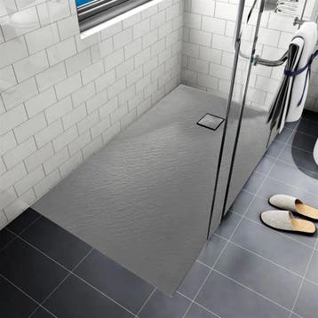 Douchebak BWS Naxos SMC 120x90 cm Stone-look Mat Grijs, Bricolage & Construction, Ophalen of Verzenden, Douche